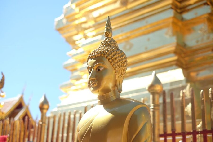 4-Hour Doi Suthep & Hmong Hill Tribe Village from Chiang Mai - Wat Phra That Doi Suthep and its 309 steps