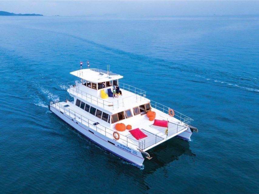 Amazing Coral Island & Sunset Dinner with Power Catamaran - From Coral Island to Promthep Cape