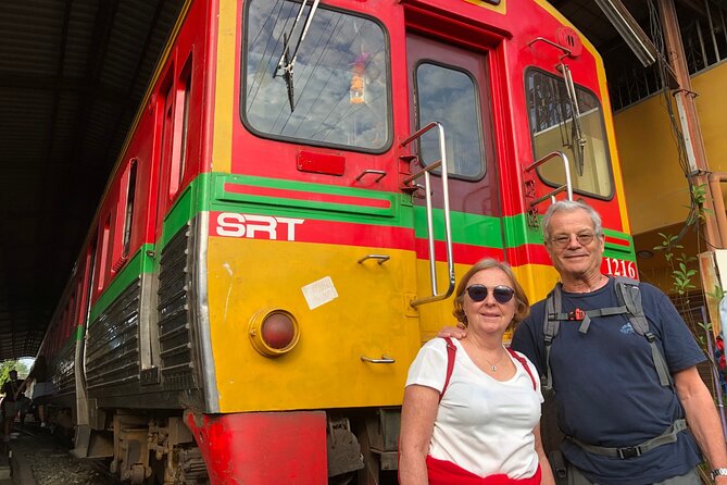 Amphawa and Railway Markets with Boat Ride Group Tour - Ban Kalong and the salt farms