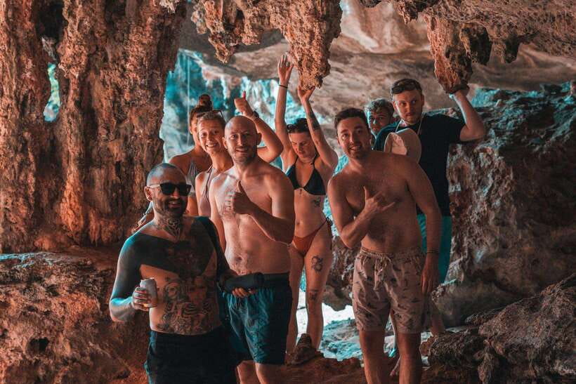 Ao Nang: 4 Island Awesomeness Adventure - Secret Beach and the social heart of the tour