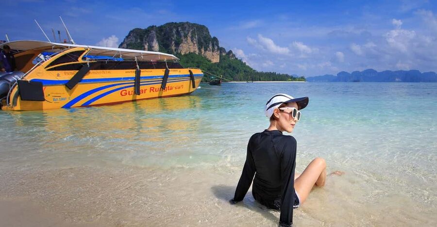 Ao Nang: 4 Islands Day Tour by Speedboat or Longtail Boat - Getting started from Ao Nang