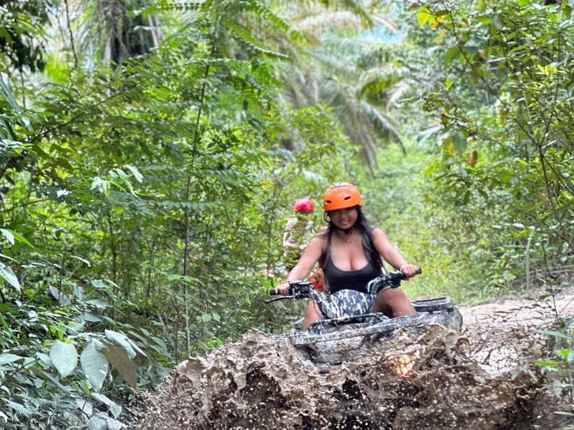 Ao Nang: Krabi kayaking and and ATV Extreme - Reaching Khlong Nam Sai by kayak