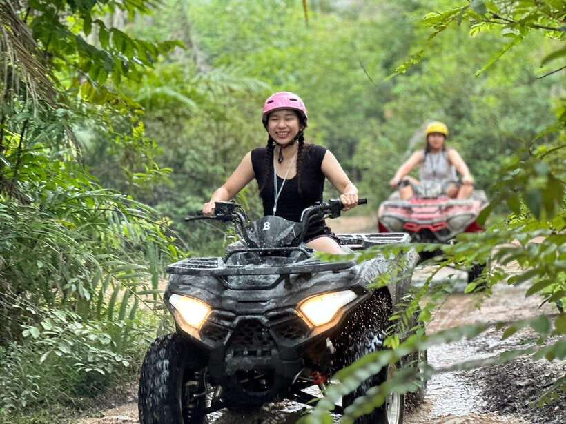Ao Nang: Krabi kayaking and and ATV Extreme - Guides and the feel of the day