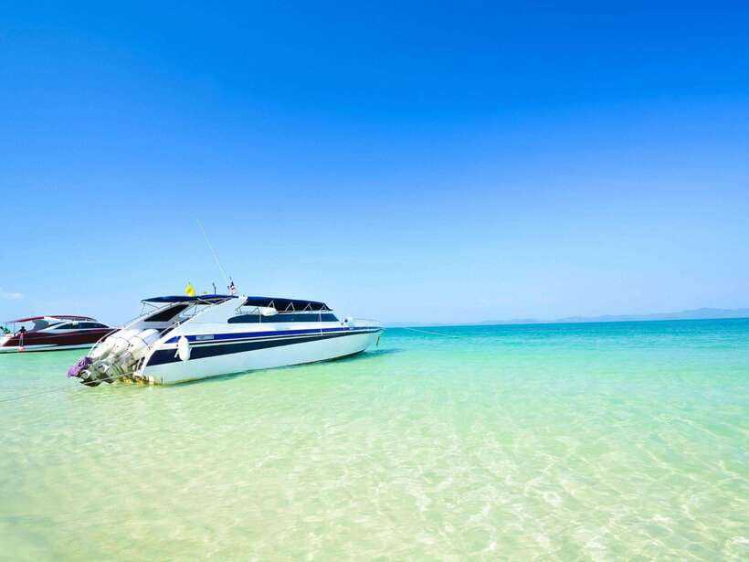 Ao Nang: Premium 4 Islands Snorkeling Tour by Speedboat - Chicken Island and the famous rock profile