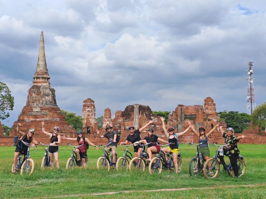 Ayutthaya City and Historical Park Bike Tour - Entering Ayutthaya Historical Park
