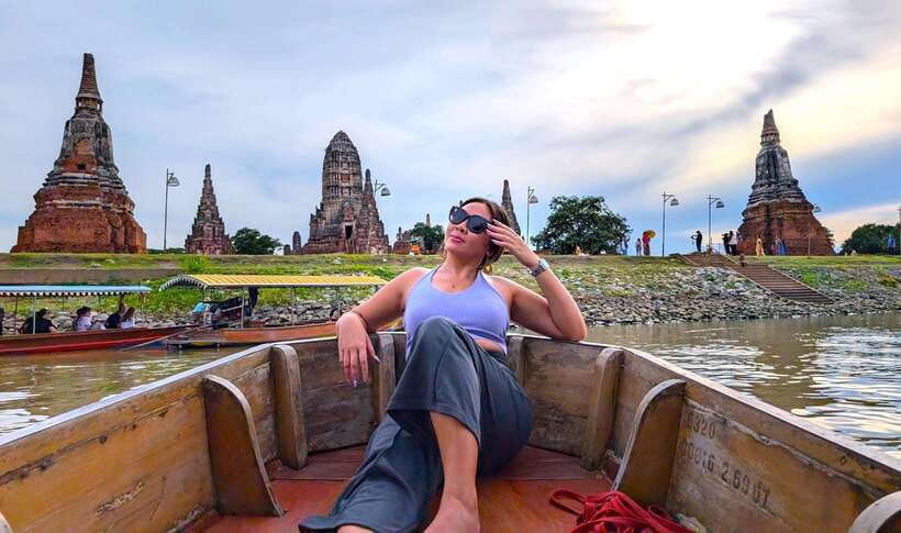 Ayutthaya: Private Boat Tour with Optional Temple Visits - Wat Phutthaisawan and the reclining Buddha
