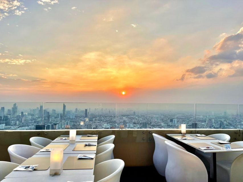 Baiyoke Tower Balcony Buffet & Observation Deck 81st Floor - Seeing Bangkok by day or after dark