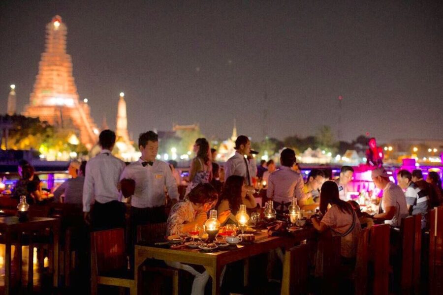 Bangkok: 2-Hour Dinner & Shows on White Orchid River Cruise - How the two hours usually flow
