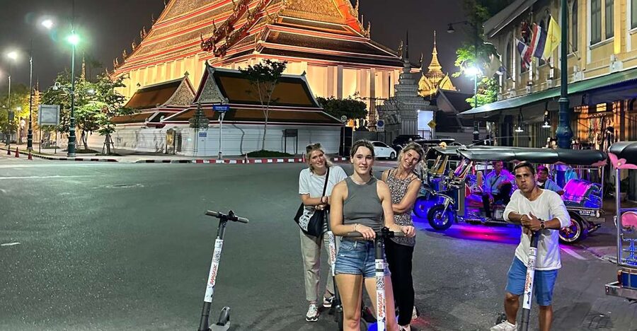 Bangkok By Night by Electric Scooter &/or Bike - Why Bangkok works so well after sunset