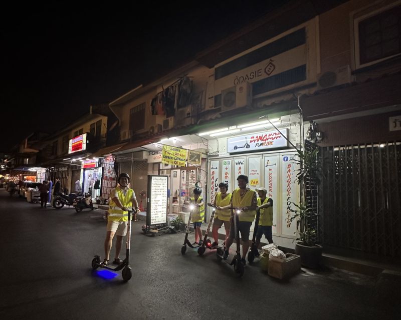 Bangkok By Night by Electric Scooter &/or Bike - Wat Arun, the Grand Palace, and Bangkok’s night icons