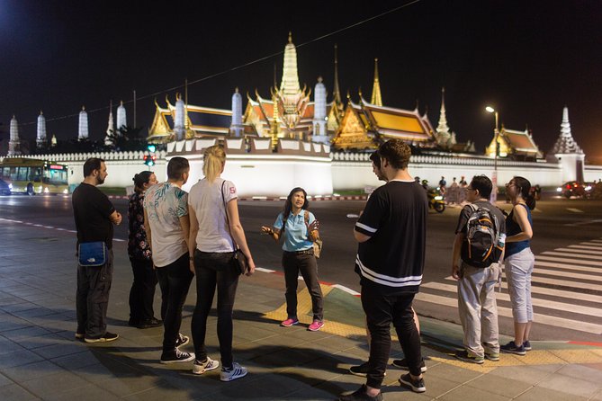 Bangkok by Night: Temples, Markets and Food Tuk-Tuk Tour - Rattanakosin and the Grand Palace by night