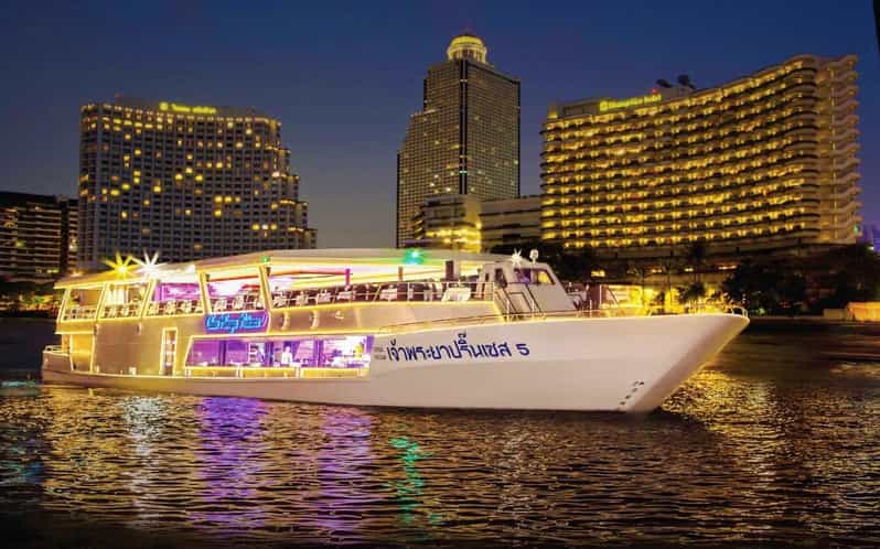 Bangkok: Chao Phraya Princess Dinner Cruise - Bangkok’s river after sunset