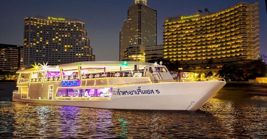 Bangkok: Chao Phraya Princess Dinner Cruise Ticket - From Memorial Bridge to Rachawongse