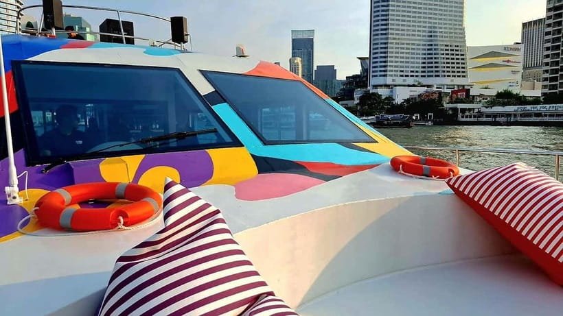 Bangkok : Chaophraya Booze Cruise – Drinks Onboard - From River City Bangkok to the first river views