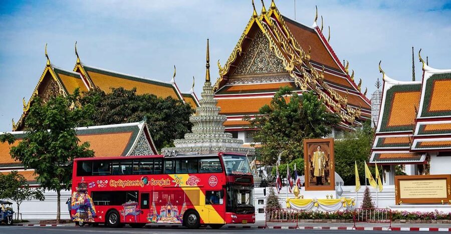 Bangkok: City Sightseeing Hop-On Hop-Off Bus Tour - Red Line: a practical tour of Pattaya