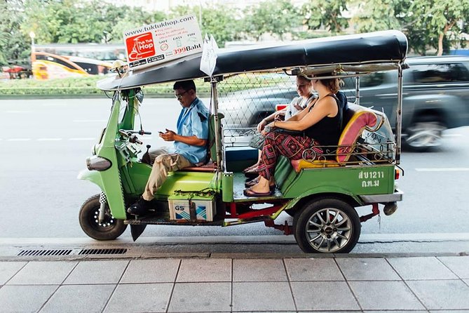 Bangkok Combo: Tuk Tuk App Pass, Chao Phraya Boat & E-sim - What private tuk-tuk rides feel like in practice