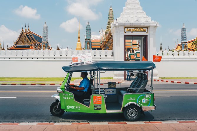 Bangkok Combo: Tuk Tuk App Pass, Chao Phraya Boat & E-sim - Silom offers skyscrapers, parks, and a different Bangkok
