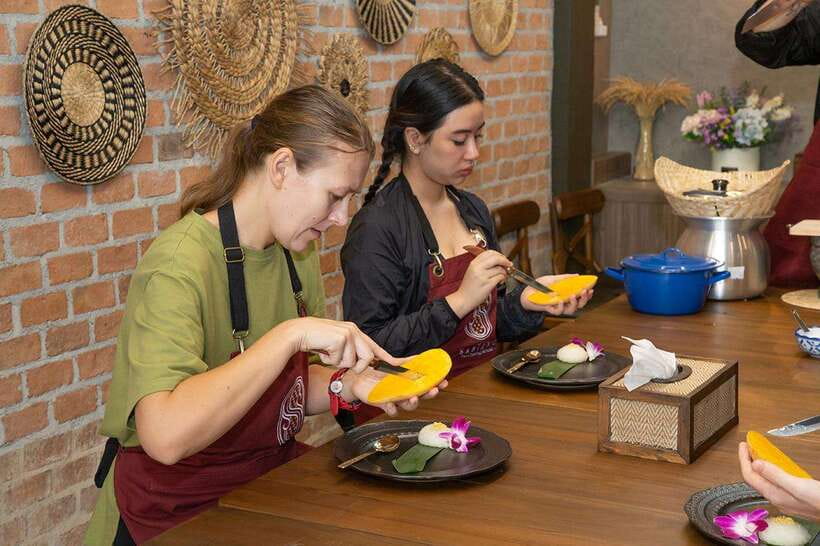 Bangkok: Cooking Class with Market Visit & Tuk Tuk Ride - The tuk-tuk ride adds Bangkok flavor, with a traffic warning