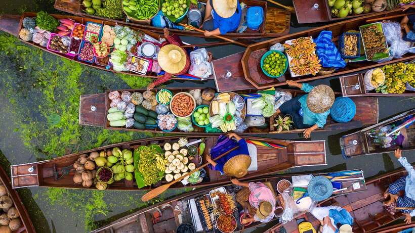 Bangkok: Damnoen Saduak and Train Market with Boat Ride - Meeting at CentralWorld and choosing the right departure