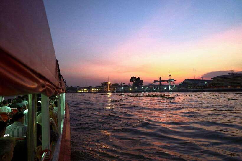 Bangkok Electric Tuk Tuk: Street Food & Markets - The Chao Phraya Express Boat Ride