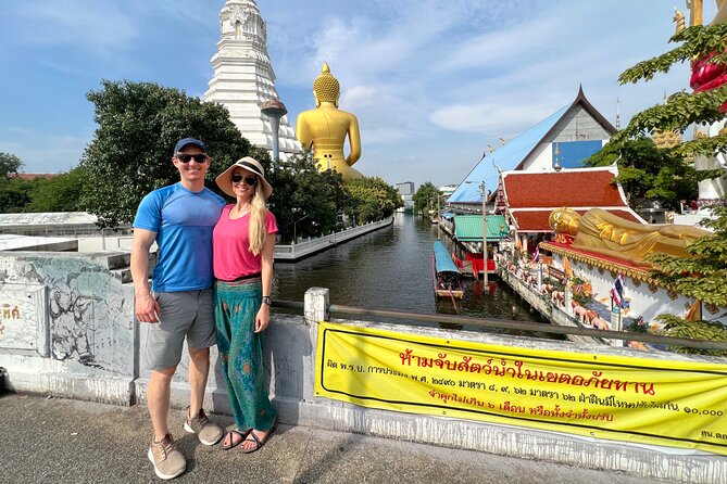 Bangkok Experiences Bike Tours-Backstreets and Hidden Gems - Wat Khun Chan adds color and surprise