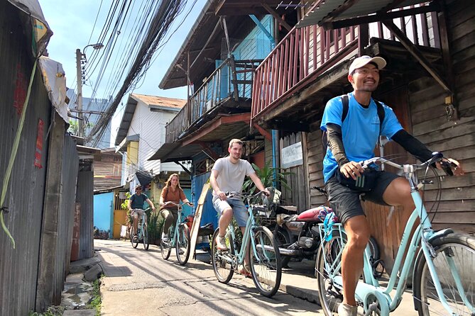 Bangkok Experiences Bike Tours-Backstreets and Hidden Gems - Wat Nak Prok shows another side of local worship