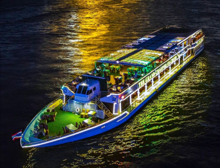 Bangkok: Grand Chao Phraya Dinner Cruise with Live Show - Finding Warehouse No. 7 at Asiatique