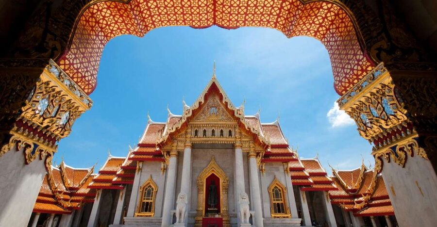 Bangkok: Half Day City and Temples (join tour) - Wat Pho and the 46-meter reclining Buddha