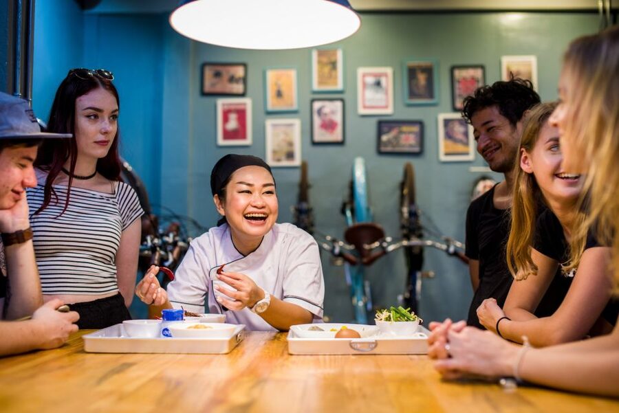 Bangkok: Half-Day Thai Cooking Class in Bangrak District - Eating what you have made