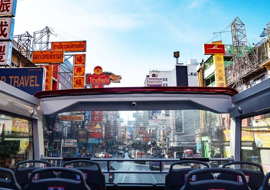 Bangkok: Hop-On Hop-Off Bus with 24, 48 or 72-Hour Validity - Starting at Siam Paragon and getting oriented