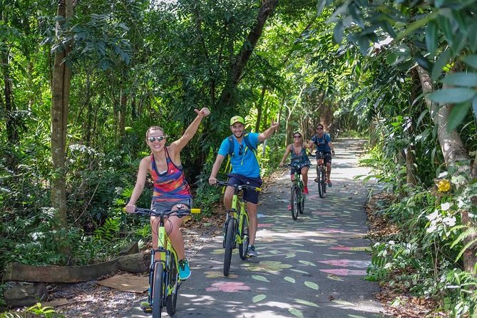 Bangkok Jungle Bike Tour - Hotel-pickup & Lunch - Riding through Bang Krachao’s quiet lanes