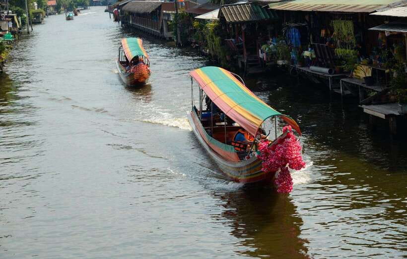 Bangkok: Longtail Boat Canal Cruise - Wat Paknam and Bangkok’s giant Buddha