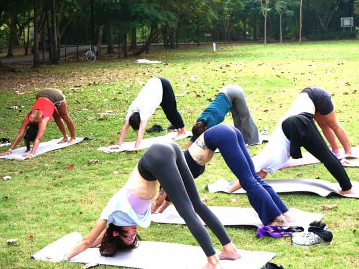 Bangkok: Lumpini Park Yoga Experience - What happens during the 75-minute class