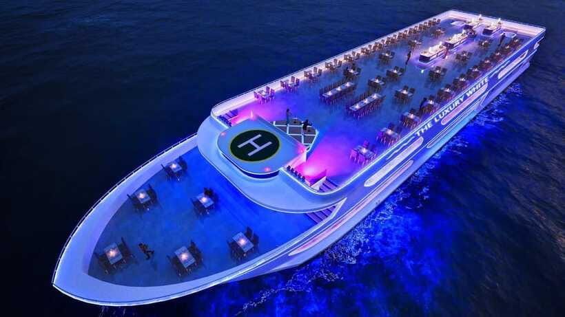 Bangkok: Luxury White Dinner Cruise Free Flow Beer and Wine - Live music, Thai dance, and cabaret