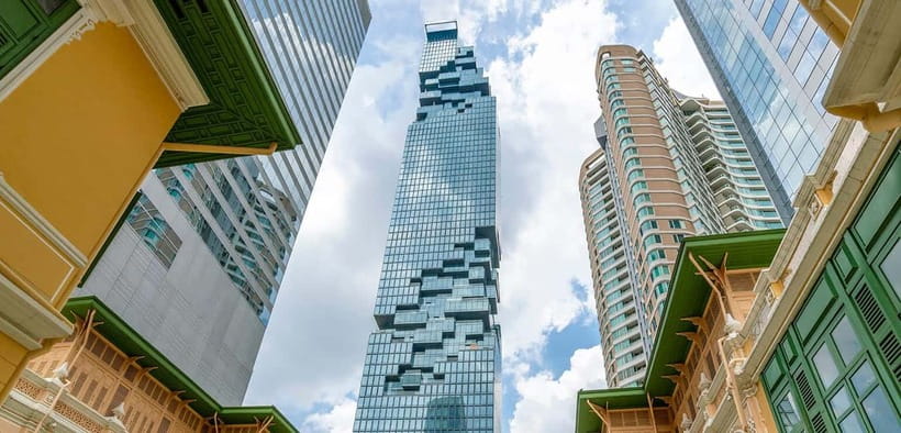 Bangkok: Mahanakhon Skywalk Sunset Ticket with Photo - The glass floor is the real test