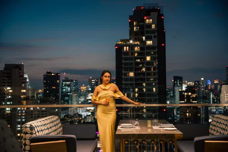 Bangkok: Nimitr Rooftop by 137 Pillars - The food: stylish presentation, modest menu expectations