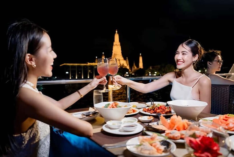 Bangkok: Opulence Luxury River Dinner Cruise with Live Band - Key points to know before you book