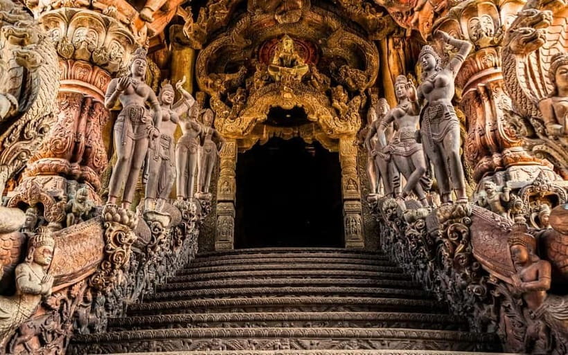 Bangkok: Pattaya Truth Sanctuary Guided Tour & Coral Island - The 2.5-hour coach ride from Bangkok