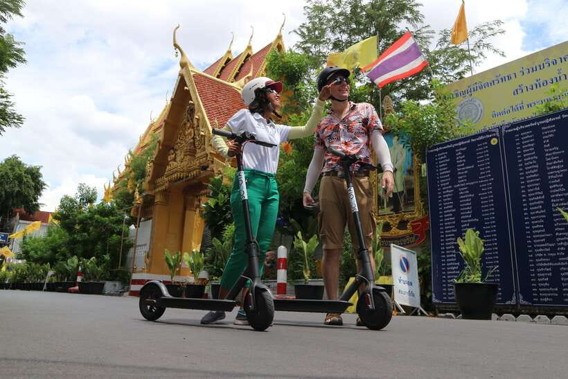 Bangkok: Riverside E-Scooter Adventure with StreetFood Snack - Starting in Thonburi, Bangkok’s quieter side