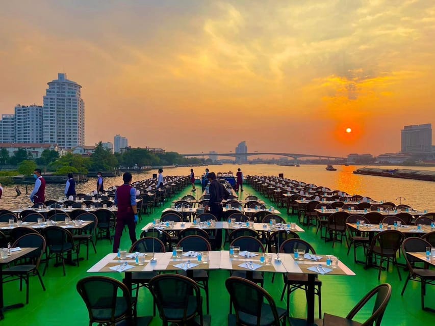 Bangkok: Royal Princess Cruise with Optional Hotel Transfer - Music, seating, and the sound level onboard