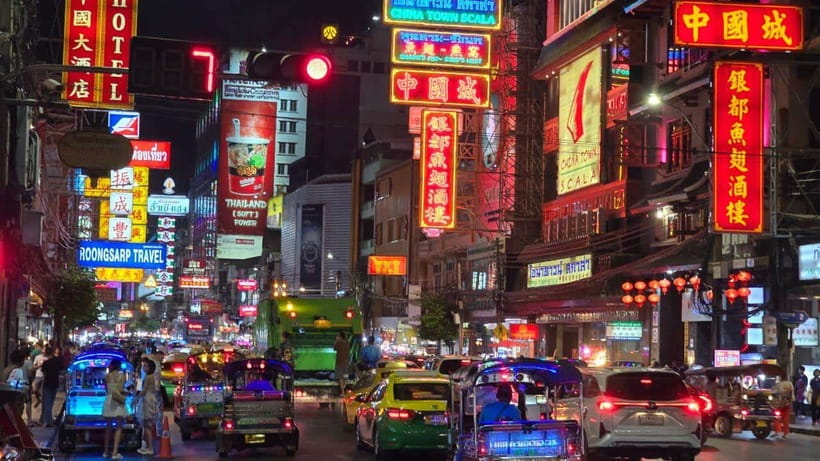 Bangkok: Street Food Tasting Tour at Night - Stops two through five: local food, narrow lanes, and useful context