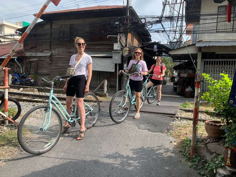 Bangkok: Temples, Canals & Local Life Bike Tour - Starting at Candbike near BTS Pho Nimit