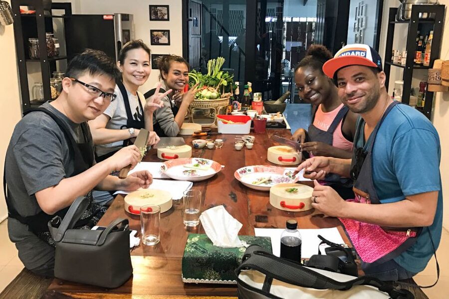 Bangkok: Thai Cooking Class and Onnuch Market Tour - The pace is lively, not relaxed