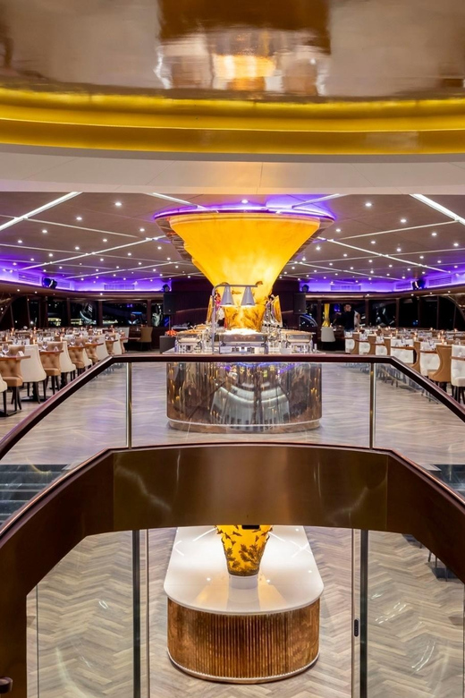 Bangkok: The Opulence Buffet Dinner Cruise with Live Band - The full route, stop by stop
