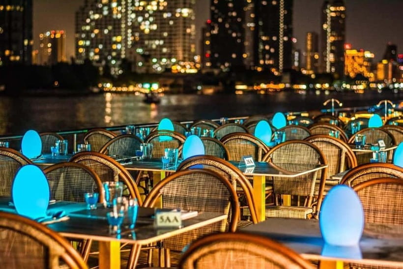 Bangkok:The Planet Sunset&Dinner Cruise on Chao Phraya River - Finding the Check-In Counter at Asiatique