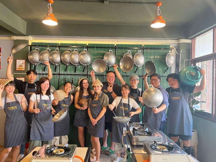 Bangkok: Tingly Thai Cooking School Half-Day Cooking Class - A structured kitchen session, not a cooking show