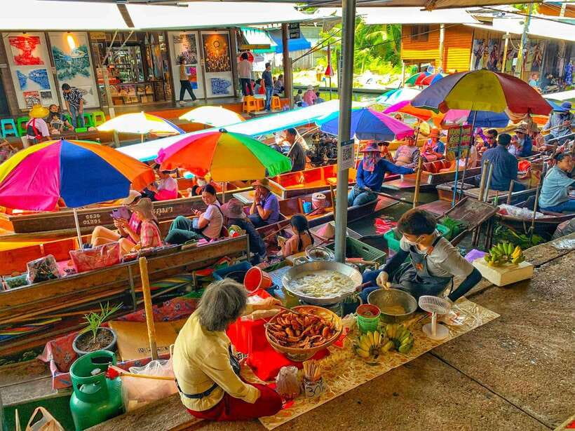 Bangkok: Train Market & Floating Market with Boat Ride - The short transfer to Mae Klong