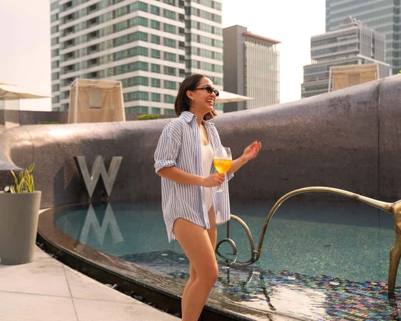 Bangkok: W Hotel Pool & Gym Experience - A closer look at the spa and massage