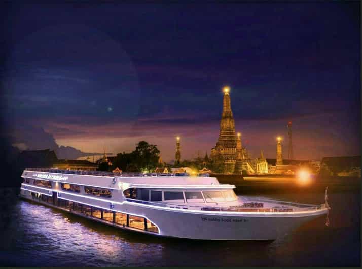 Bangkok: White Orchid Chao Phraya Cruise Free Flow Beer - Seeing Bangkok from the Chao Phraya after dark