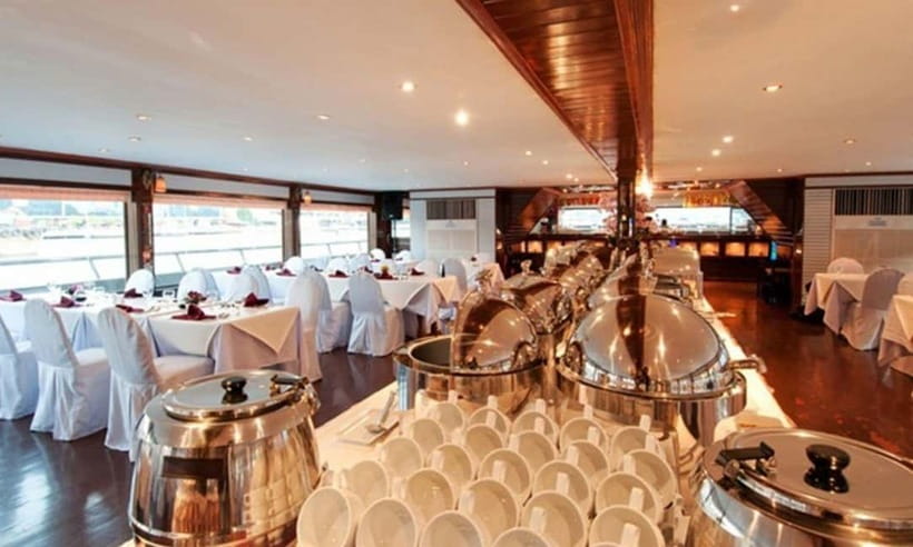 Bangkok: White Orchid Chao Phraya Cruise, Thai Buffet & Beer - Free beer and the drink policy